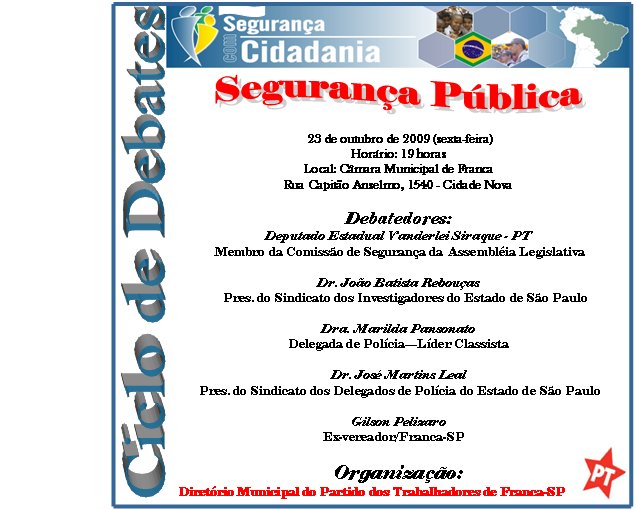 ciclo de debates