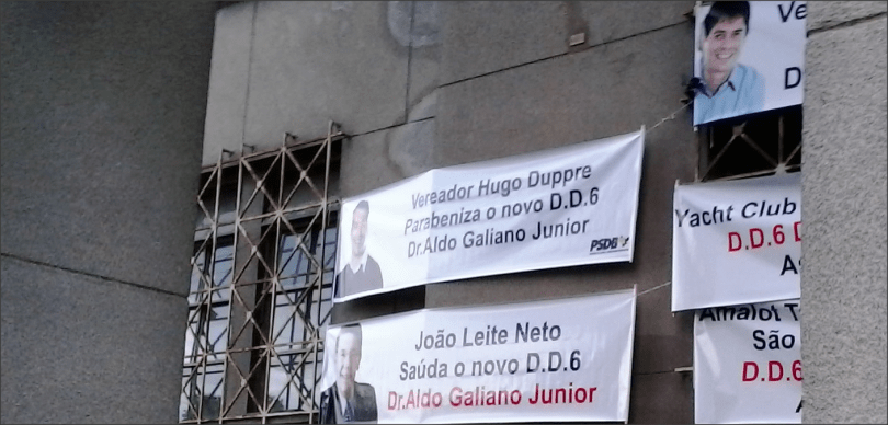 João Leite Neto saúda Diretor do D-6