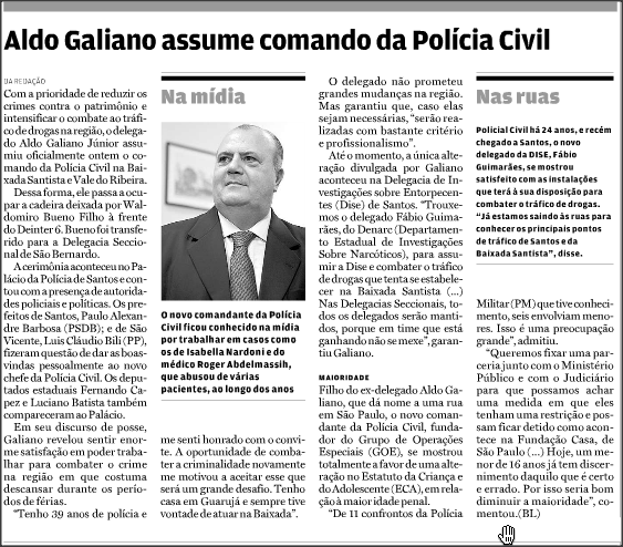 Solenidade de posse no Deinter-6