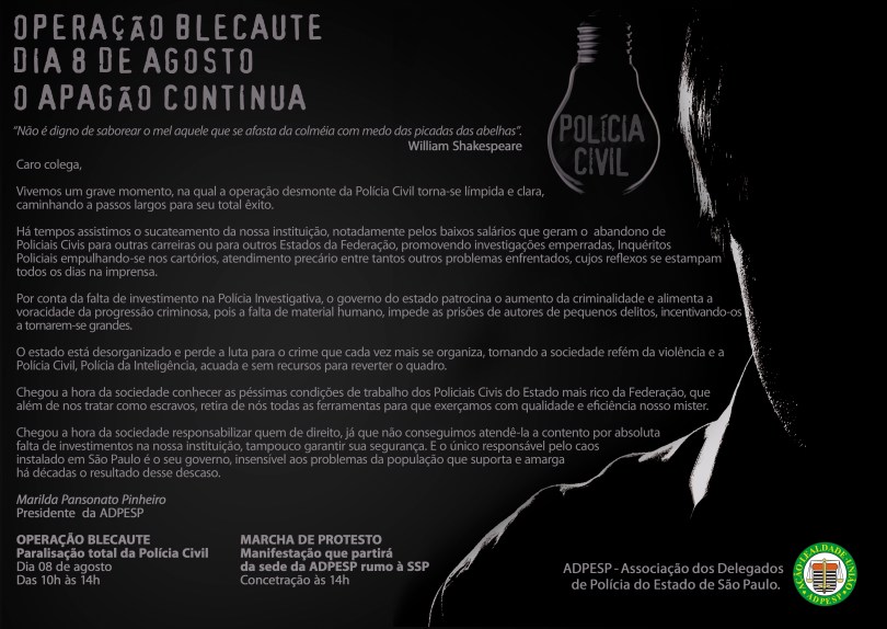 convite entidades classe